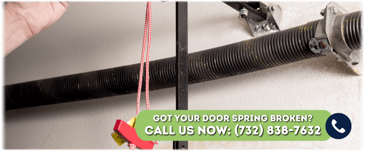 Broken Garage Door Spring Woodbridge NJ